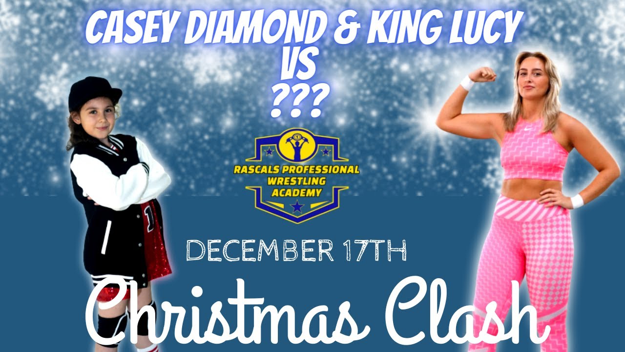 Main Event - Casey Diamond & Lucy vs Rossy Rascal & Jack Johnson -Children's Professional Wrestling
