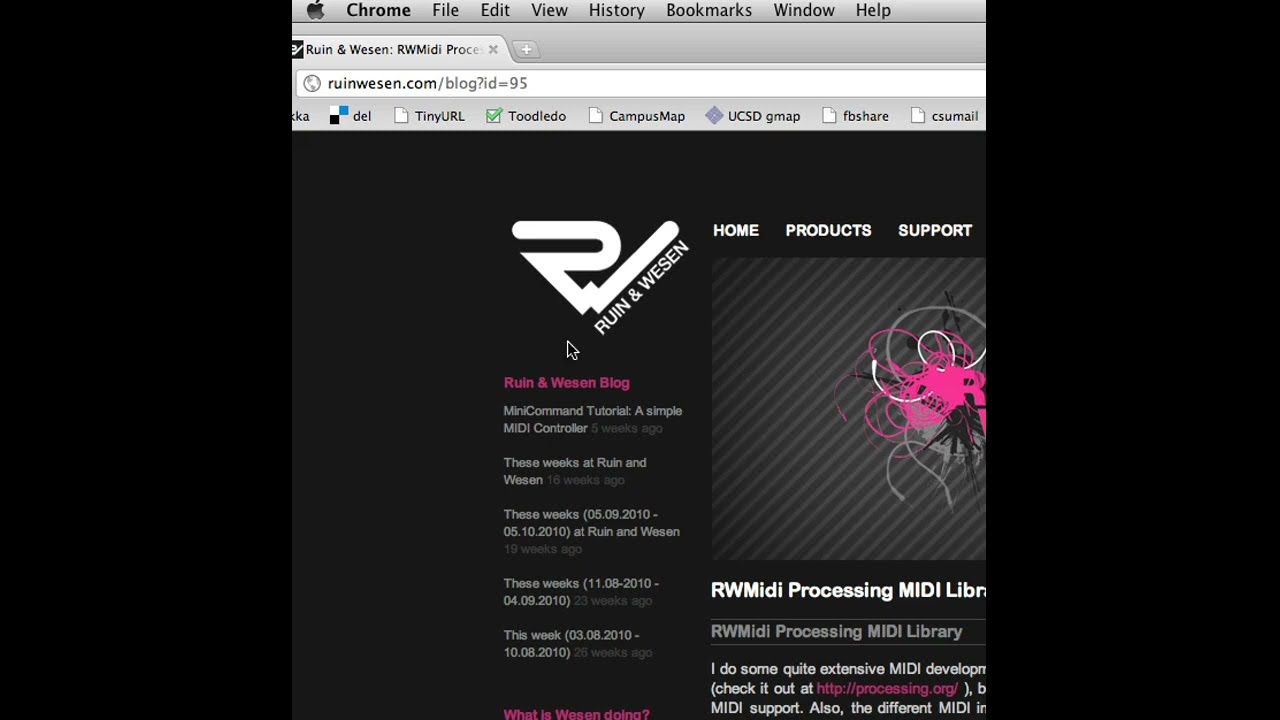 Processing (19 of 21): MIDI using the RWMidi library