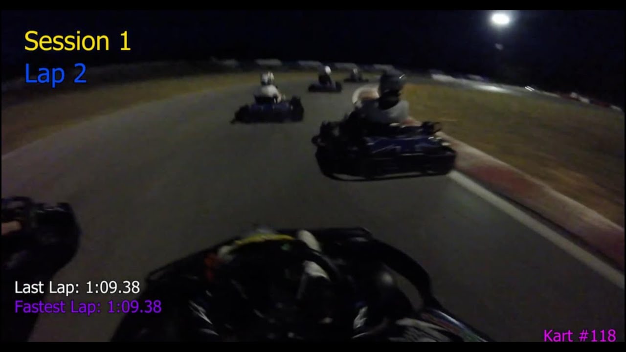 My first time in Kartodromo Afidnes | Many overtakes in heavy traffic