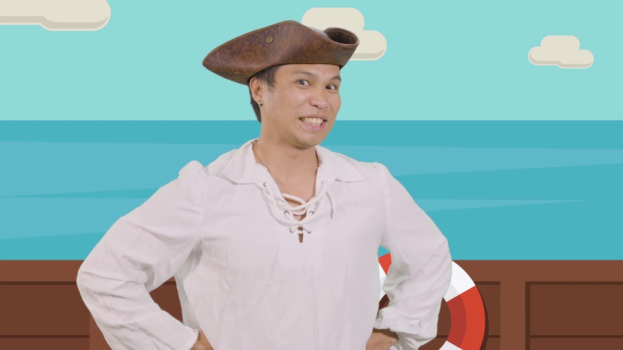 Nicky Nacky Nocky Noo | Pirate song | fun songs for kids | hey dee ho music
