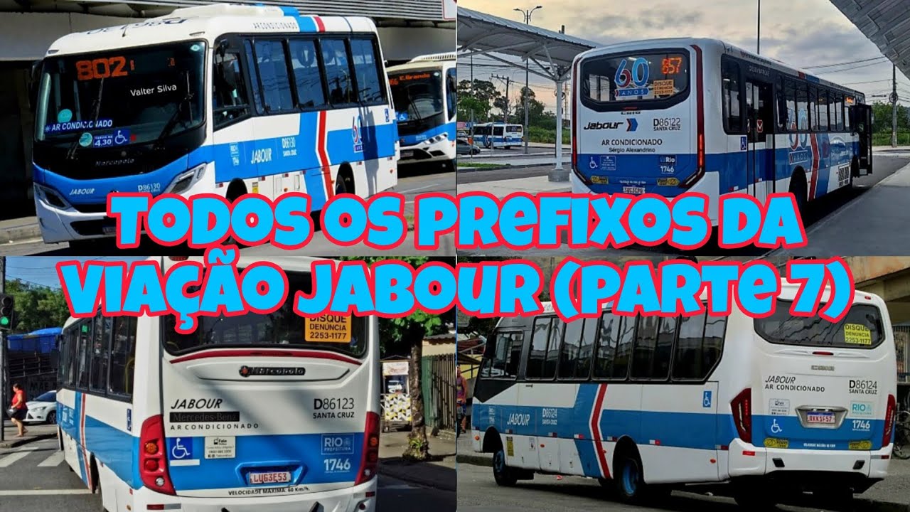 Todos Os Prefixos Da Viação Jabour (Parte 7)