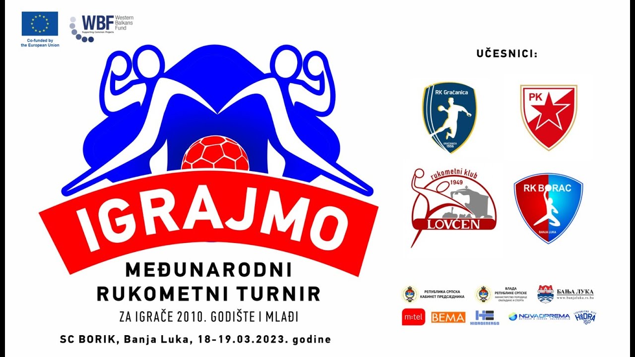 Međunarodni rukometni turnir IGRAJMO dan prvi
