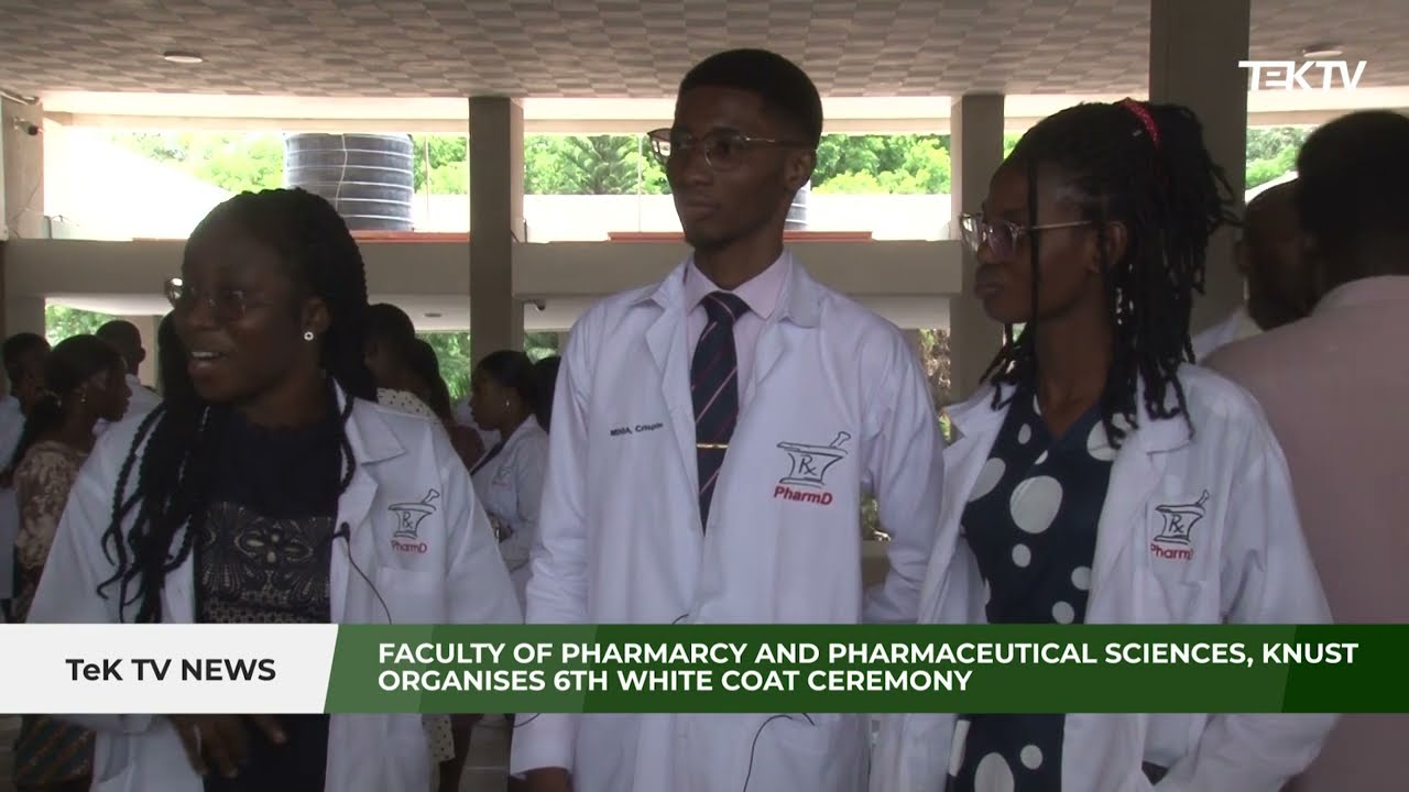 The Faculty of Pharmacy and Pharmaceutical Sciences, KNUST organized the 6th WHITE COAT CEREMONY