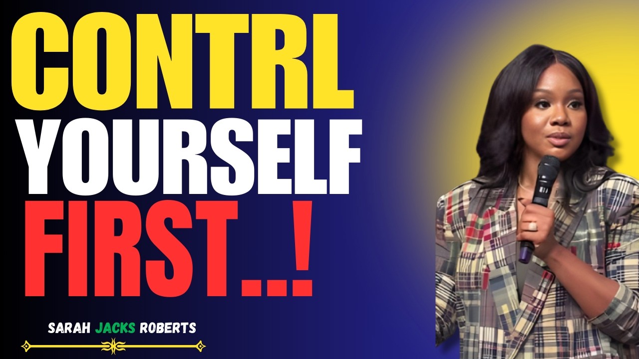 Train Yourself to Be Unbothered || Sarah Jakes Roberts Motivation