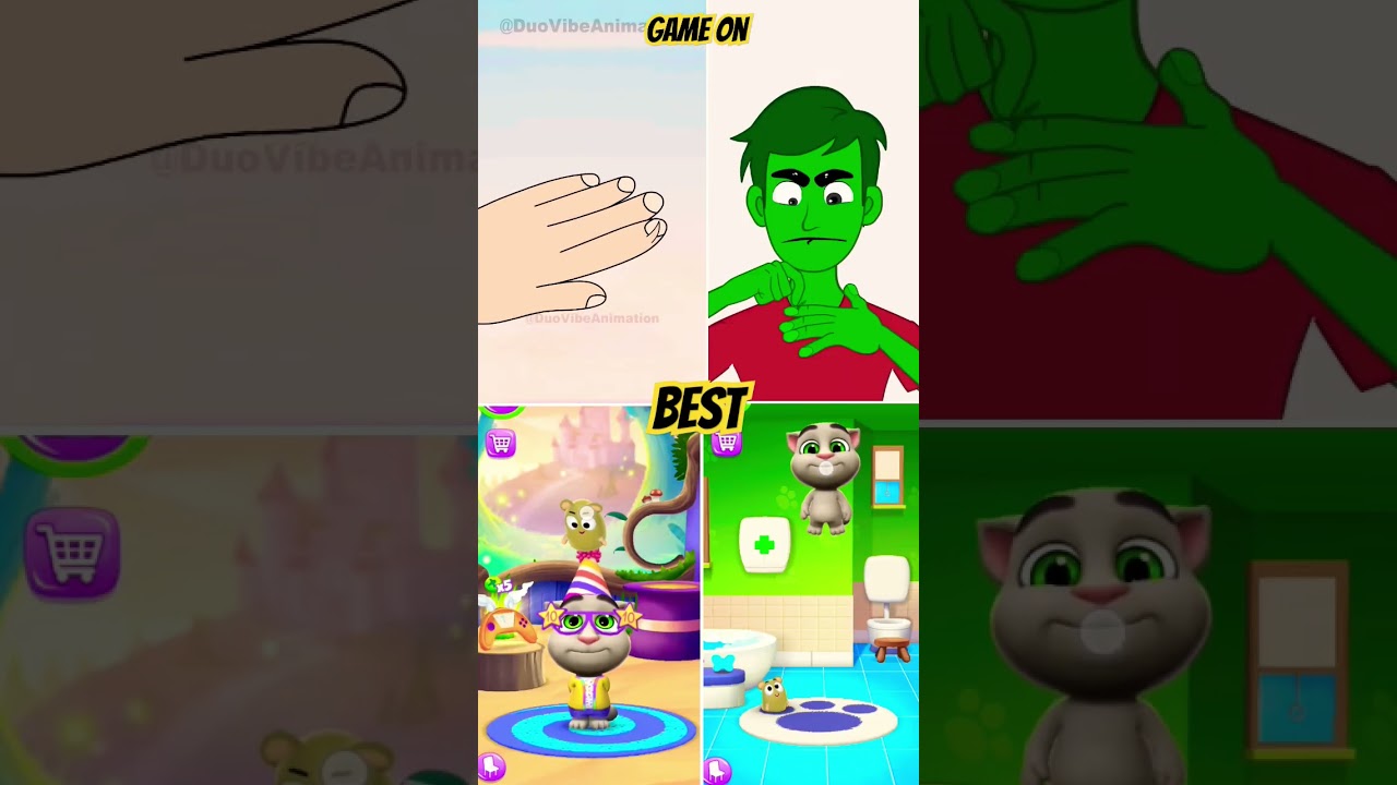 I am Very Hate This Happened - My Talking Tom 2 #youtubeshorts #games #funny