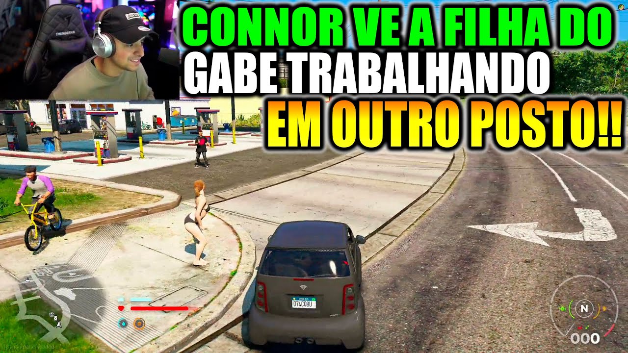 CONNOR VE A FILHA DO GABE TRABALHANDO EM OUTRO POSTO