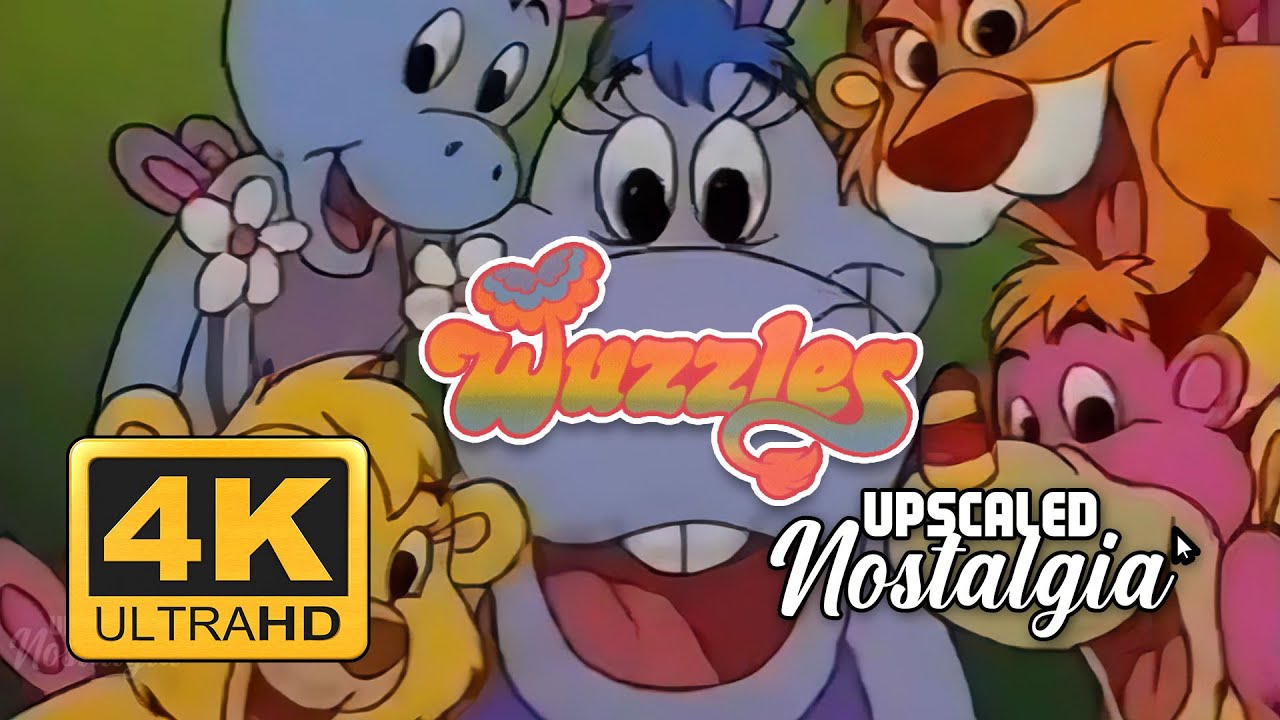 The Wuzzles (1985) Intro and Outro | Remastered 4K Ultra HD Upscale