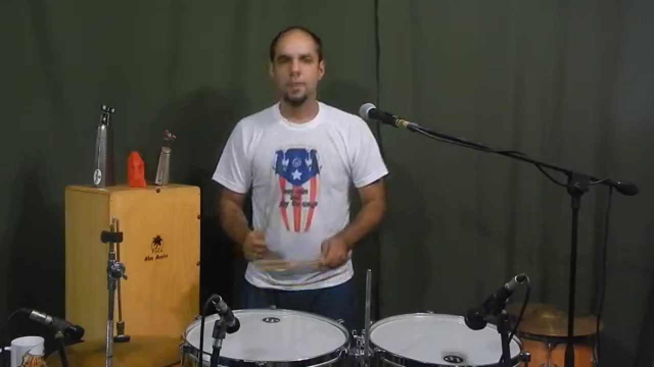 Como tocar plena en timbales #2 (estilo Uruguayo)percusion