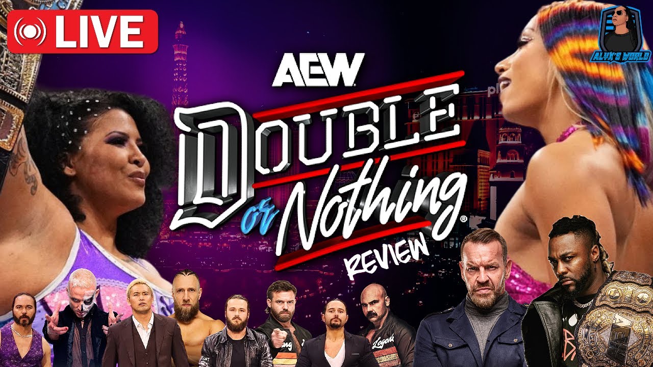 AEW Double or Nothing 2024 Review: MJF IS BACK, Mercedes Mone Wins, & Anarchy In The Arena MADNESS!