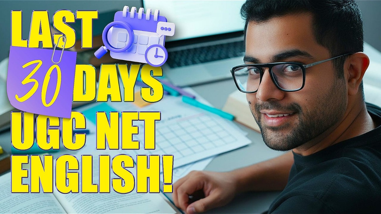 Last 30 Days Strategy UGC NET June 2026 English Literature : Crack the Exam with This Proven Plan!