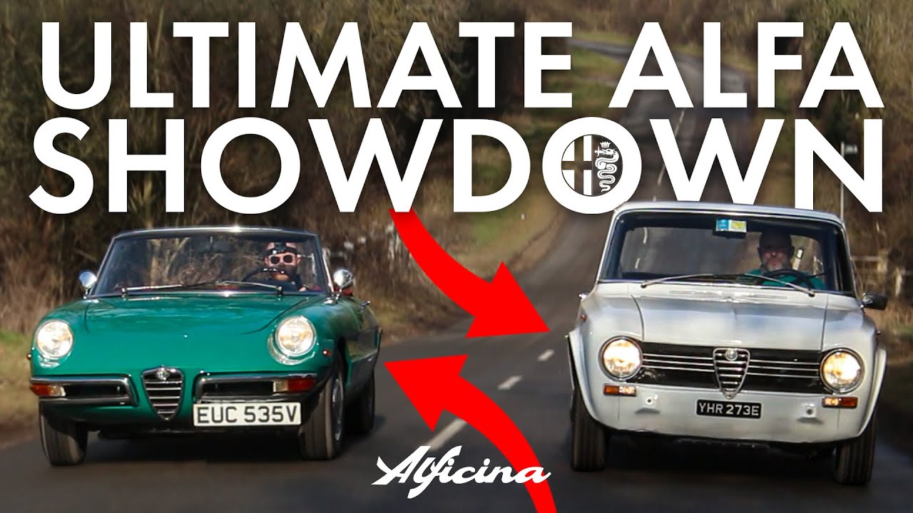 🍀 ULTIMATE ALFA 105 SHOWDOWN | GIULIA TI vs DUETTO Spider | For All Your Alfa Needs 🇮🇹
