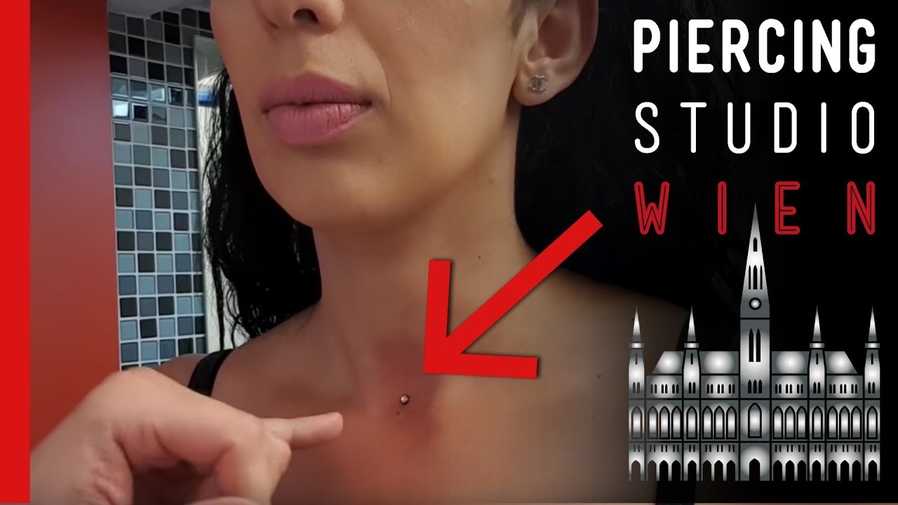 ELEGANT 💉 Dermal Anchor in der Drosselgrube 💉 Marc's Piercing TV