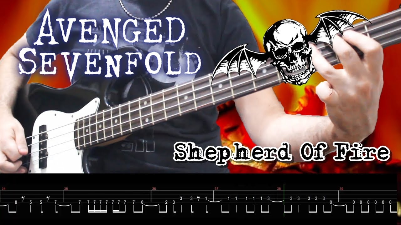 Avenged Sevenfold - Shepherd Of Fire (Bass Cover + TABS)