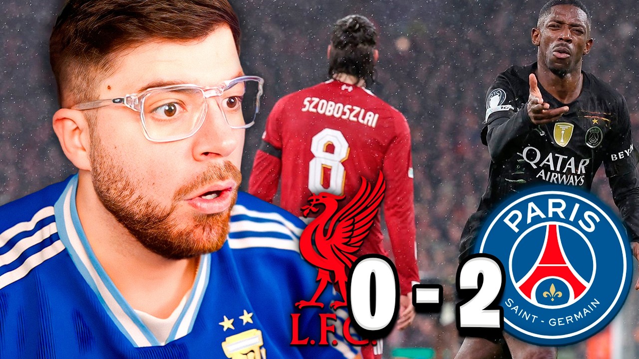 LA COBRA REACCIONA Y OPINA DE LA VICTORIA DEL PSG 2 - 0 LIVERPOOL | REDS ELIMINADOS DE LA CHAMPIONS