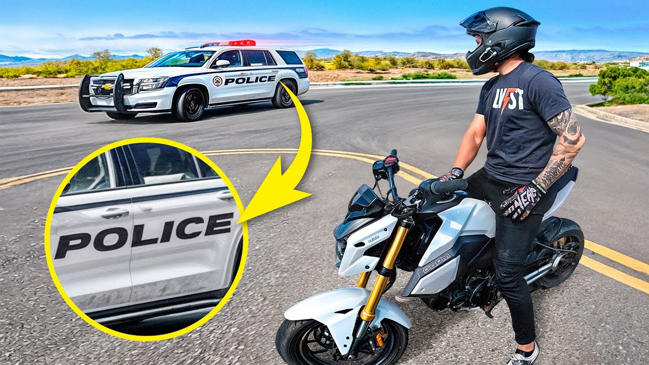 Quarter Mile Wheelie on a Honda Grom!