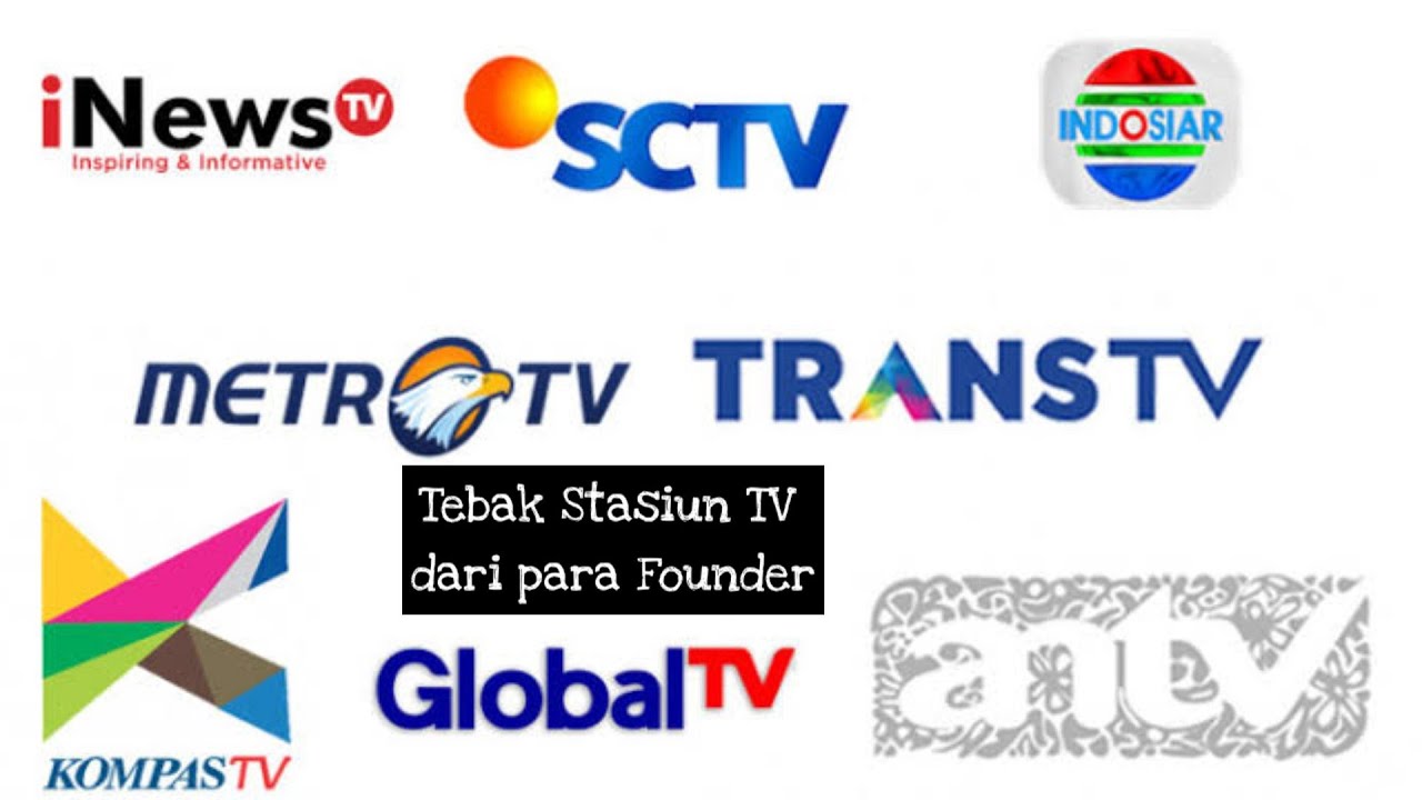 TEBAK STASIUN TV INDONESIA DARI PARA FOUNDER // Masuk kategori orang terkaya indonesia