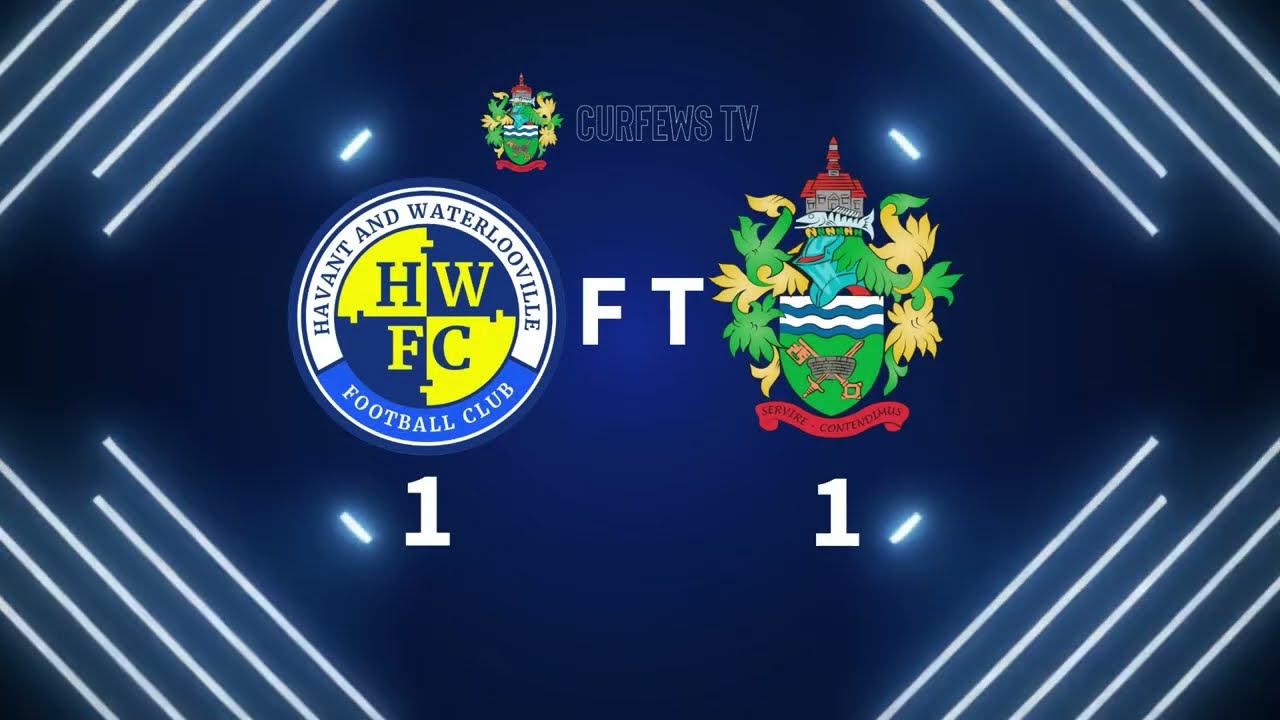 Southern League Premier South | Havant and Waterlooville Fc vs Chertsey Town Fc | Highlights