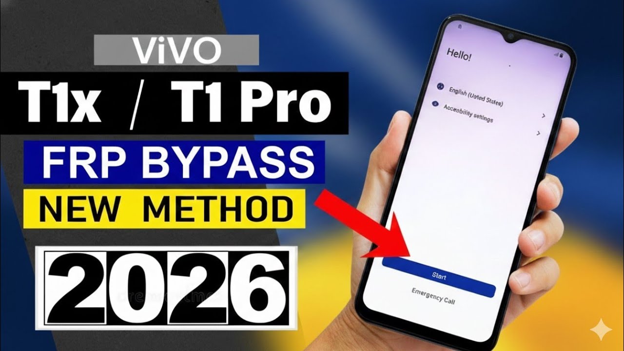 Vivo t1x/T1 pro 5g frp bypass