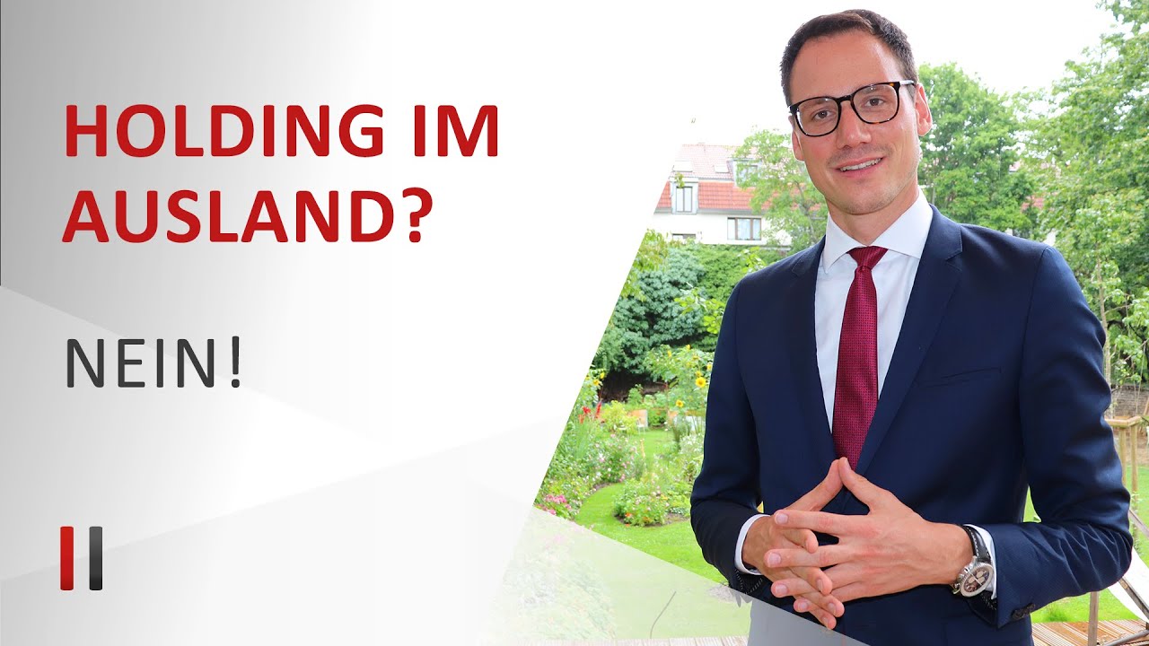 Lohnt sich eine Holdinggesellschaft im Ausland? Steuerberater Christoph Juhn