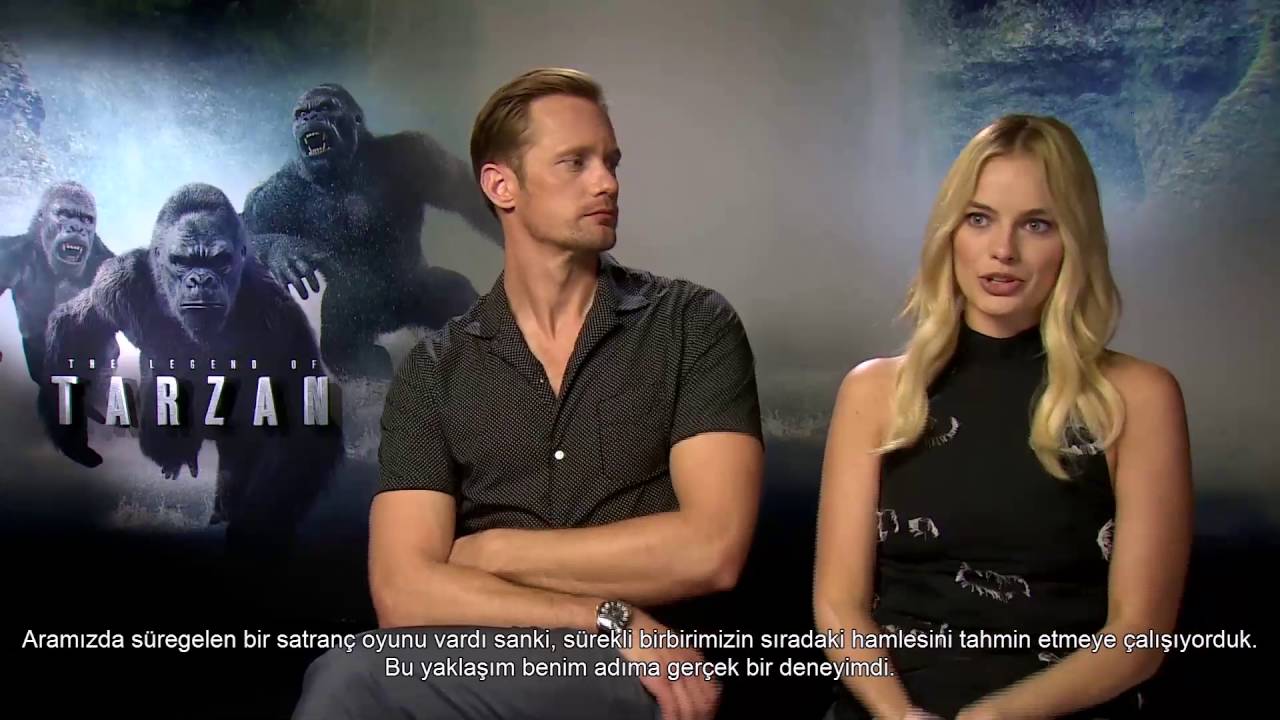 The Legend of Tarzan: Alexander Skarsgård & Margot Robbie röportajı