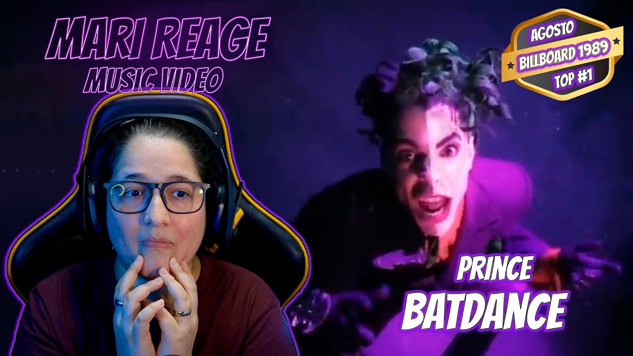 Eu realmente não esperava isso! Prince - Batdance #reaction