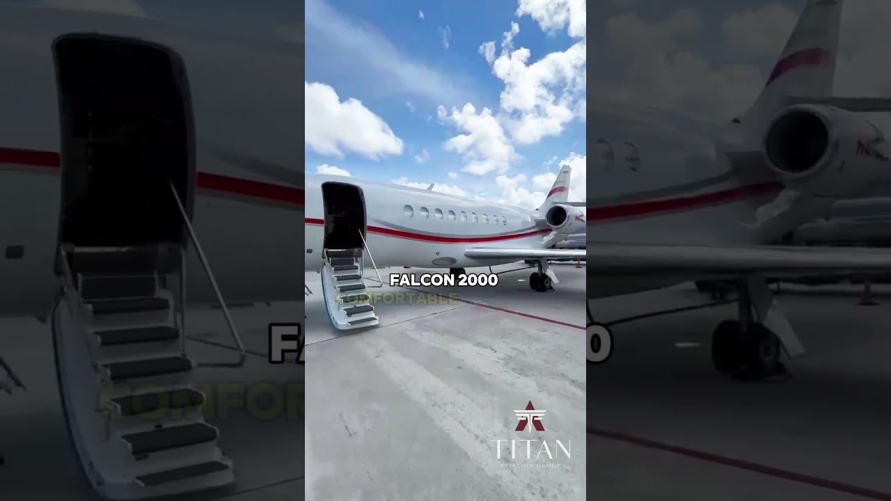 Check out this $4.2 million PJ- Falcon 2000 ✈️ #aviation #travel #privatejet #titanaviationgroup