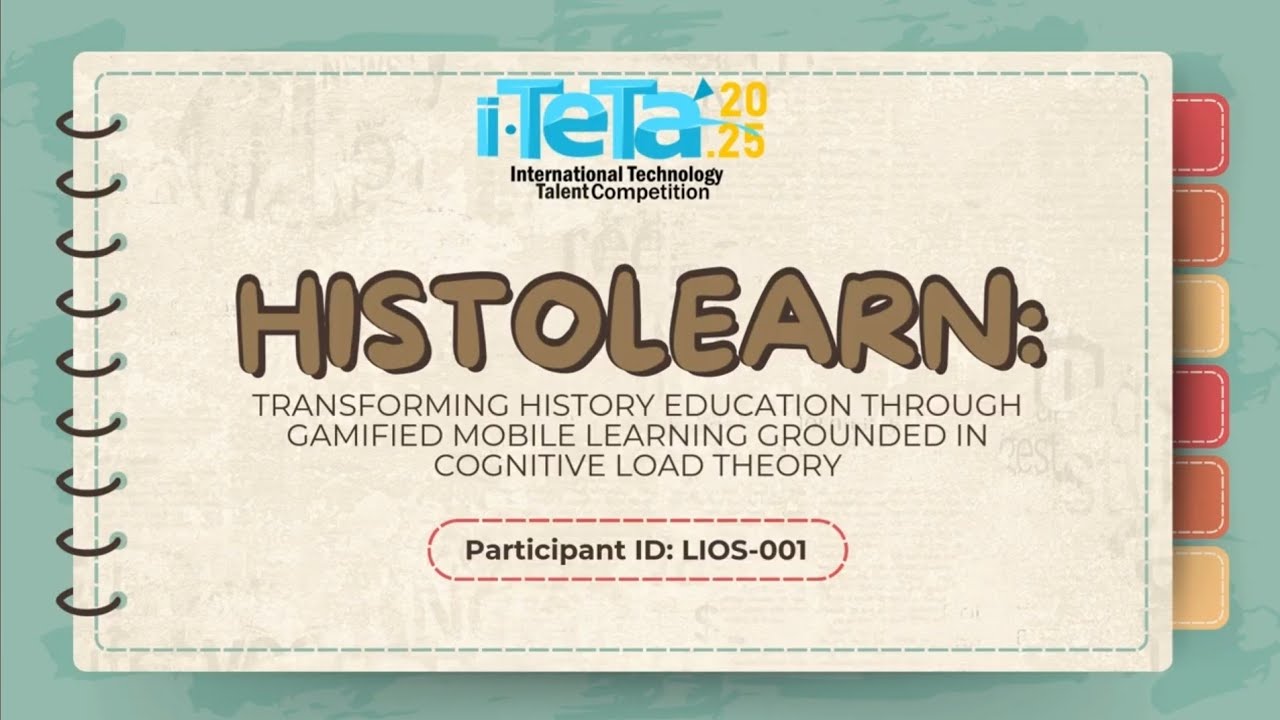 LIOS 001 HISTOLEARN: Gamified Mobile Learning on History Education i teta 2025