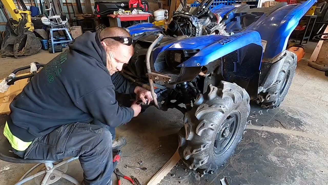 Yamaha Grizzly 700 Front Brush Bumper