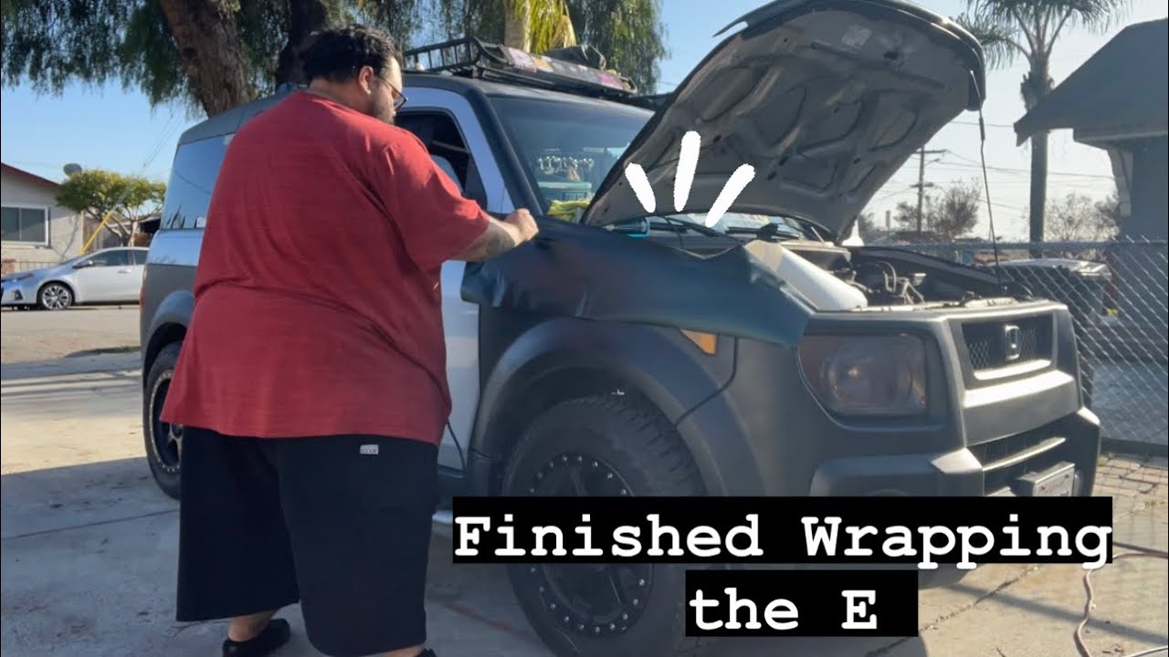 Оклеивание моего Honda Element