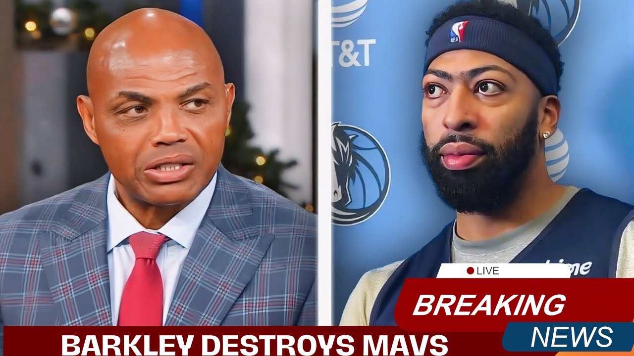 “That Was Embarrassing!” – Charles Barkley Blasts Anthony Davis & Mavs