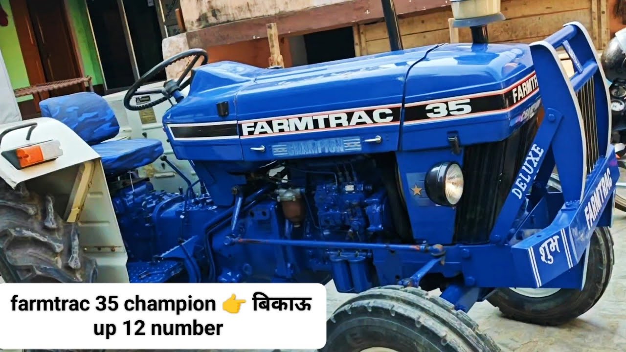 farmtrac 35 champion 👉 बिकाऊ 8535065130 second hand hr pb tractors rp traders shamli ✌️