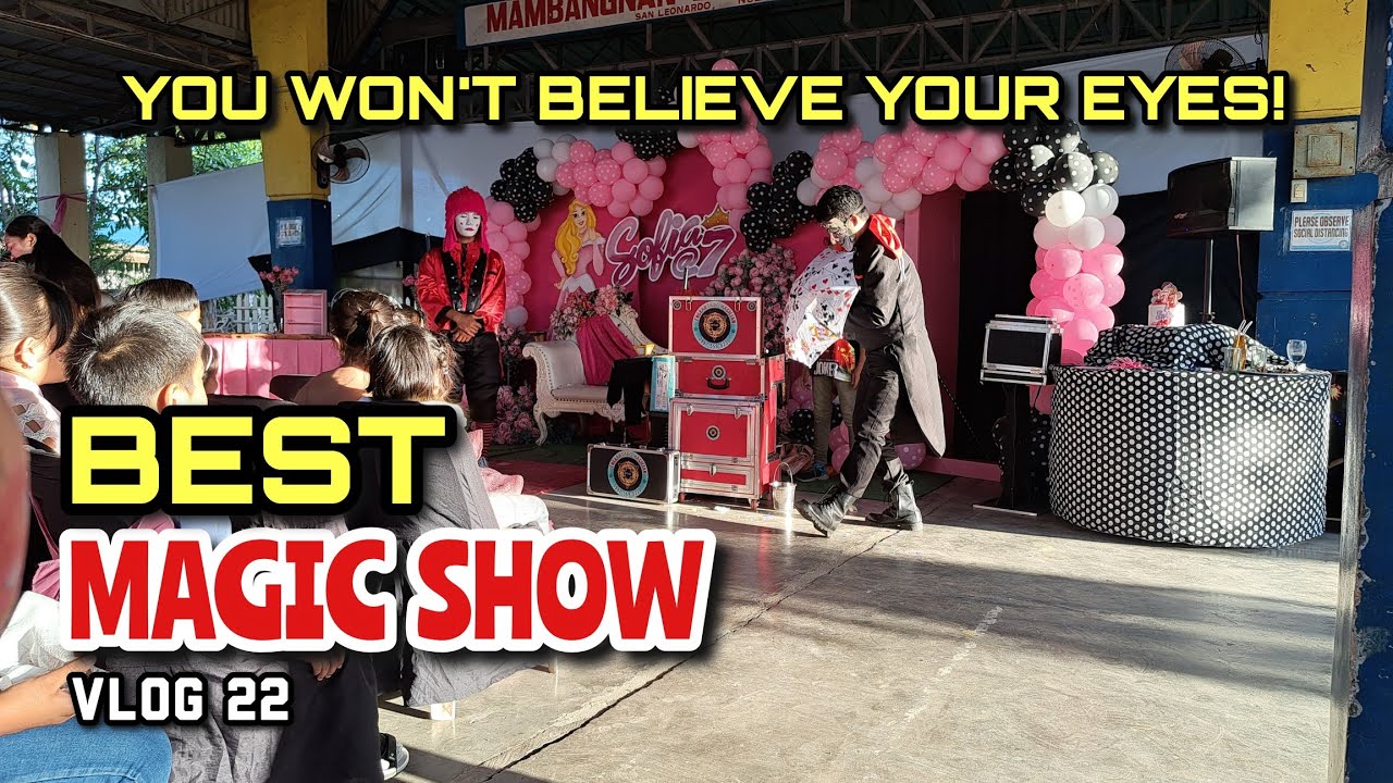 BIRTHDAY MAGIC SHOW CLOWN MAGICIAN