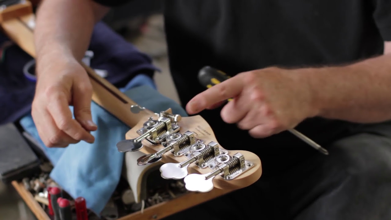 How to Install a Hipshot Drop D Tuner on your Fender Bass | ELIXIR Strings