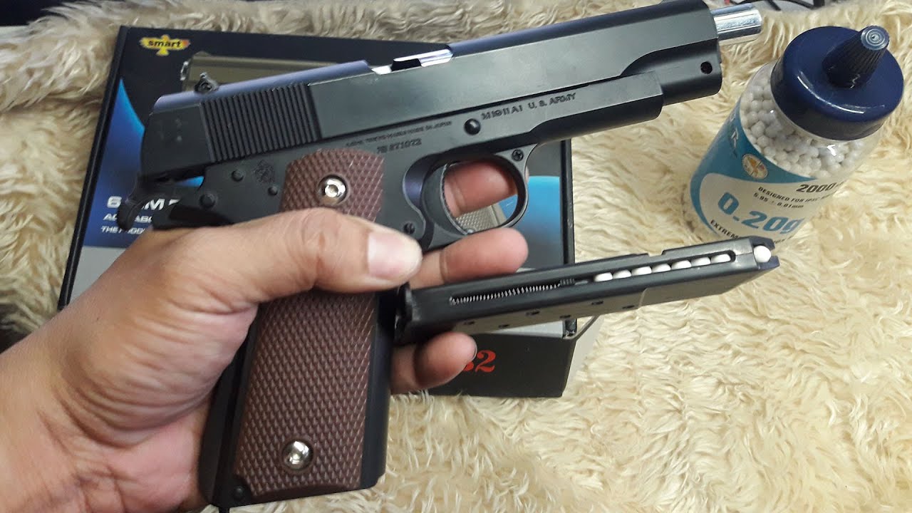 Makatotohanang laruang baril - Realistic Colt M1911 toy gun - Airsoft Gun- mukhang mahal ang bili ko