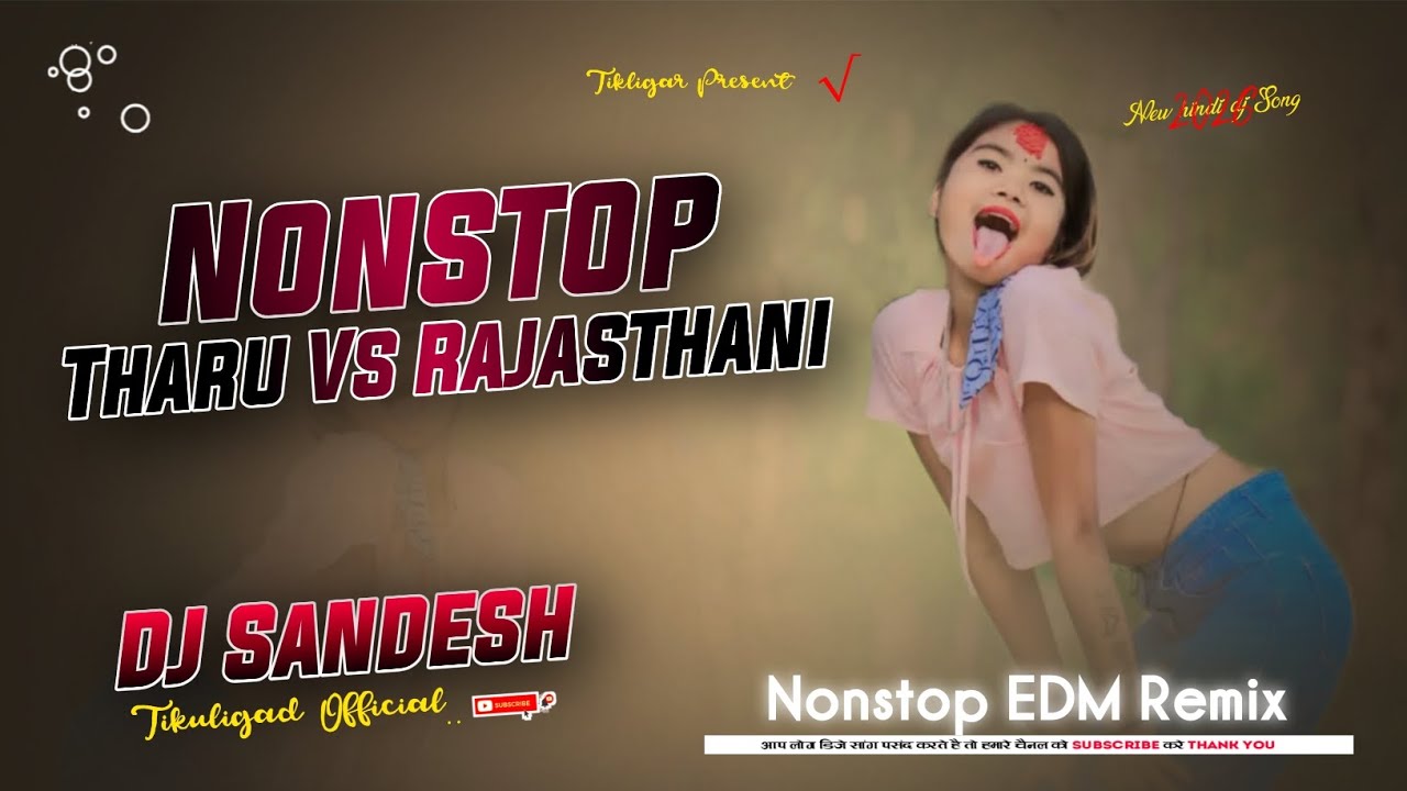 Nonstop Dj 2026 Song | Rajisthani Vs Tharu | EDM | HardBass Dj Remix | Dj Sandesh Tikuligad