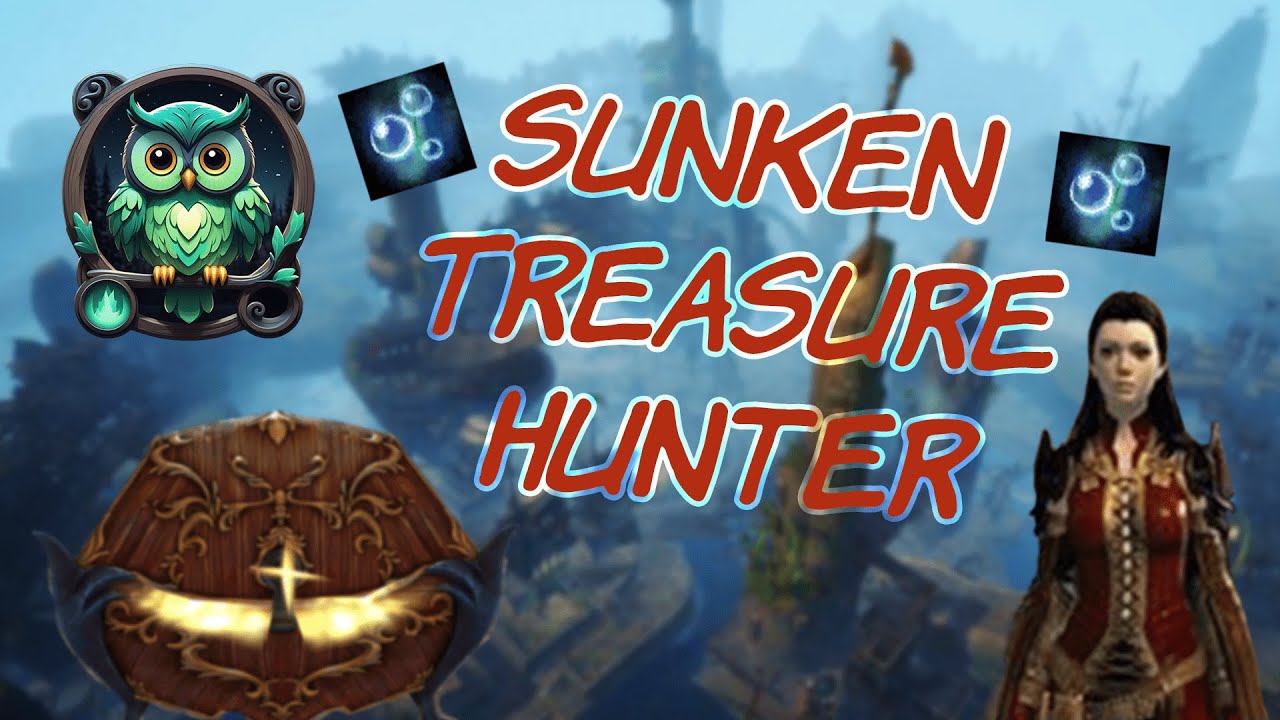Guild Wars 2 - Sunken Treasure Hunter / New Sunken Chest Locations