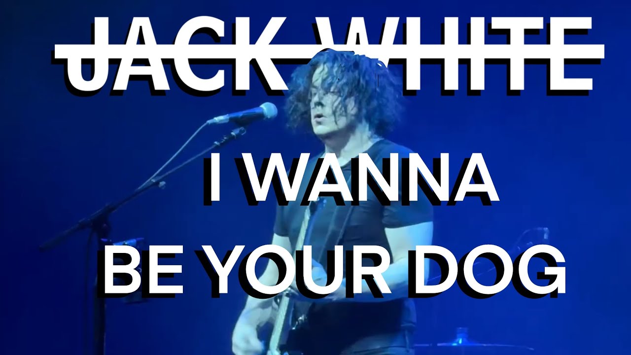 JACK WHITE “I Wanna Be Your Dog” (Iggy And The Stooges cover) in Detroit, MI