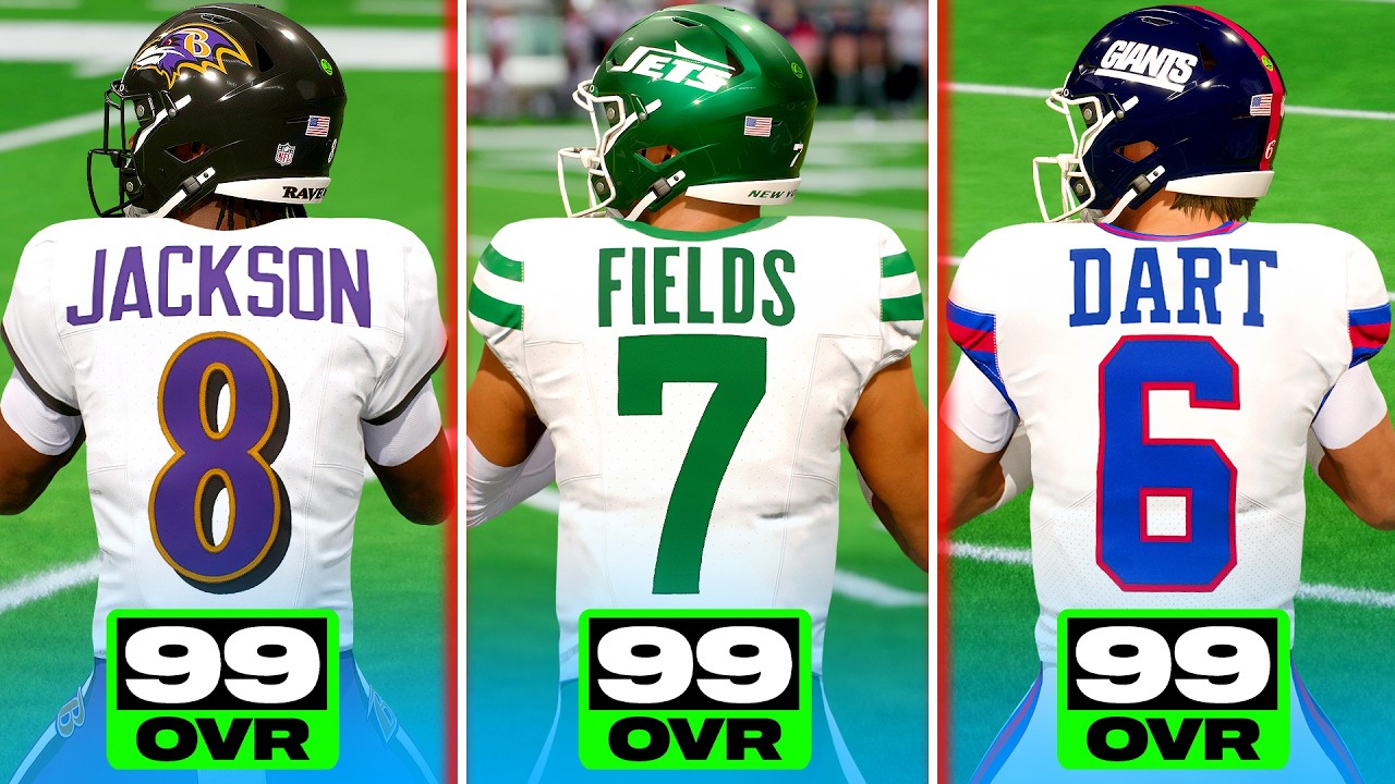 I made EVERY QB in the NFL a 99 OVR!