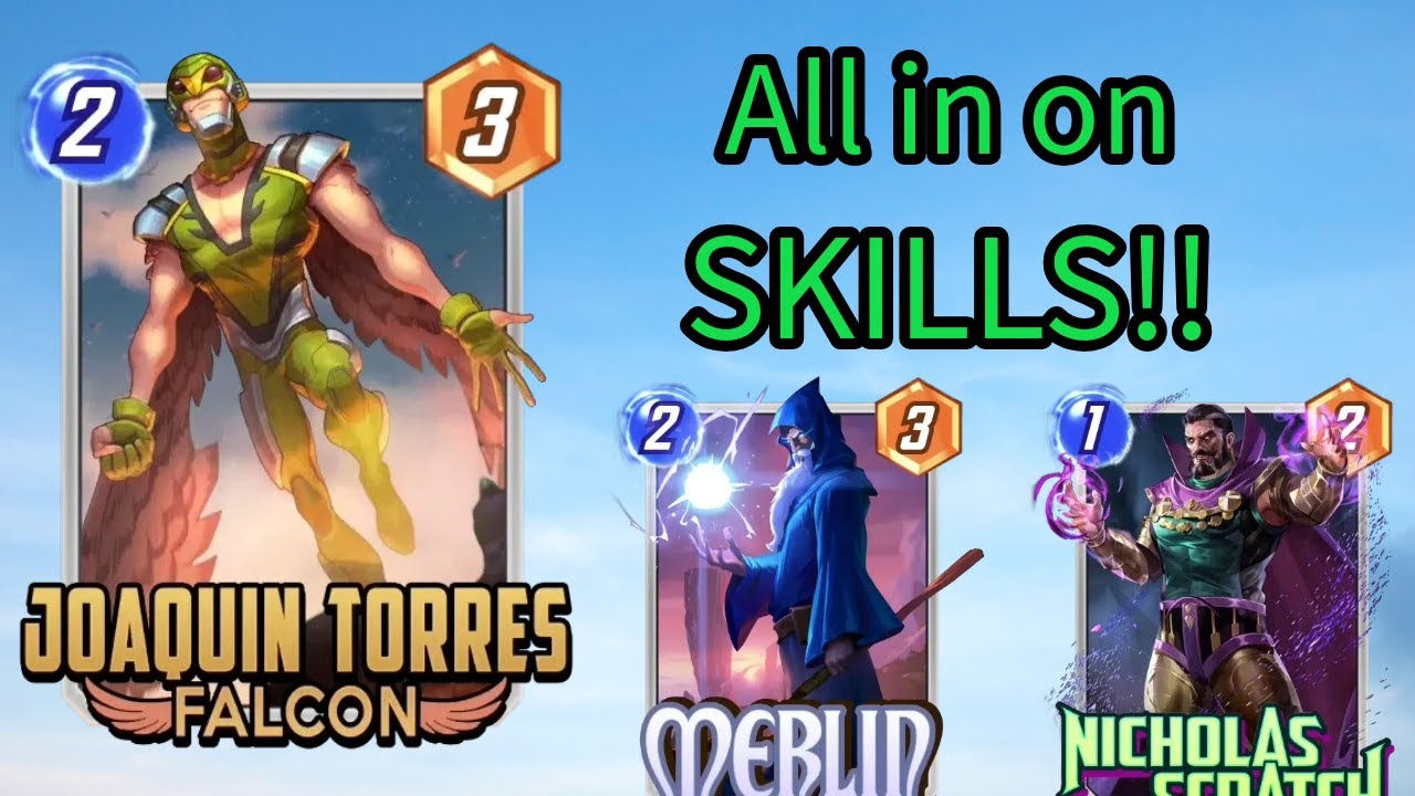 Buffed Joaquin is the new KING OF THE SKILL DECK - Marvel Snap Infinite Deck Highlight