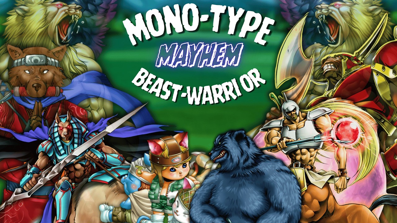 What If Goat Format Only Had BEAST-WARRIOR Monsters? | Mono-Type Mayhem Yugioh ft. @krstYGO