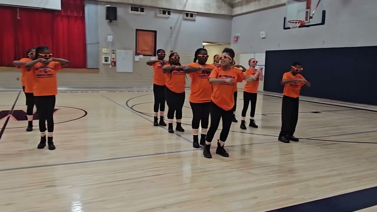 Winburn Step Team at our Black History Month Celebration! 2.27.24