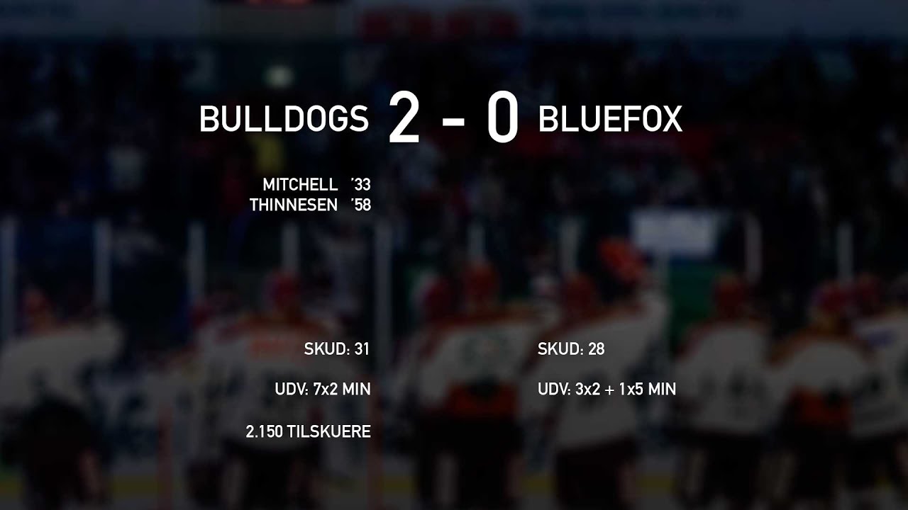Odense Bulldogs - Herning Bluefox (28/11-2014)