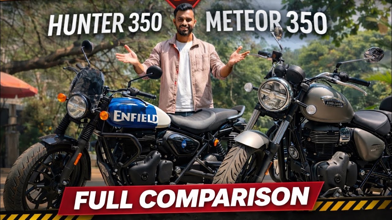 2026 Hunter 350 vs Meteor 350 | Don&rsquo;t Buy Before Watching This👍🏻