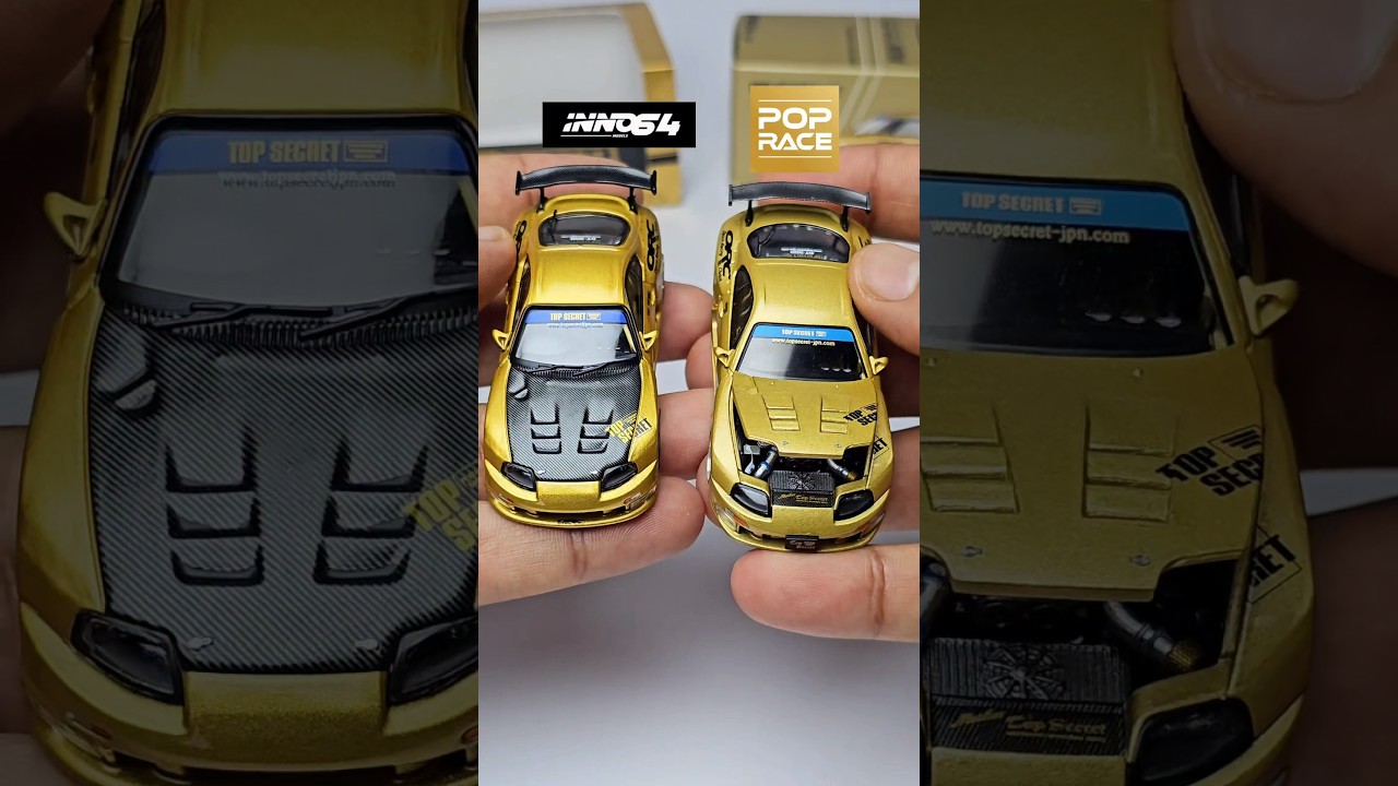 INNO64 or Pop Race, which Supra takes the win?#inno64 #poprace #supra #topsecret #toyota #1to64scale