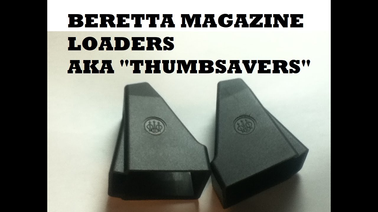 SHOW AND TELL 31: Beretta 9mm Magazine Loader AKA 