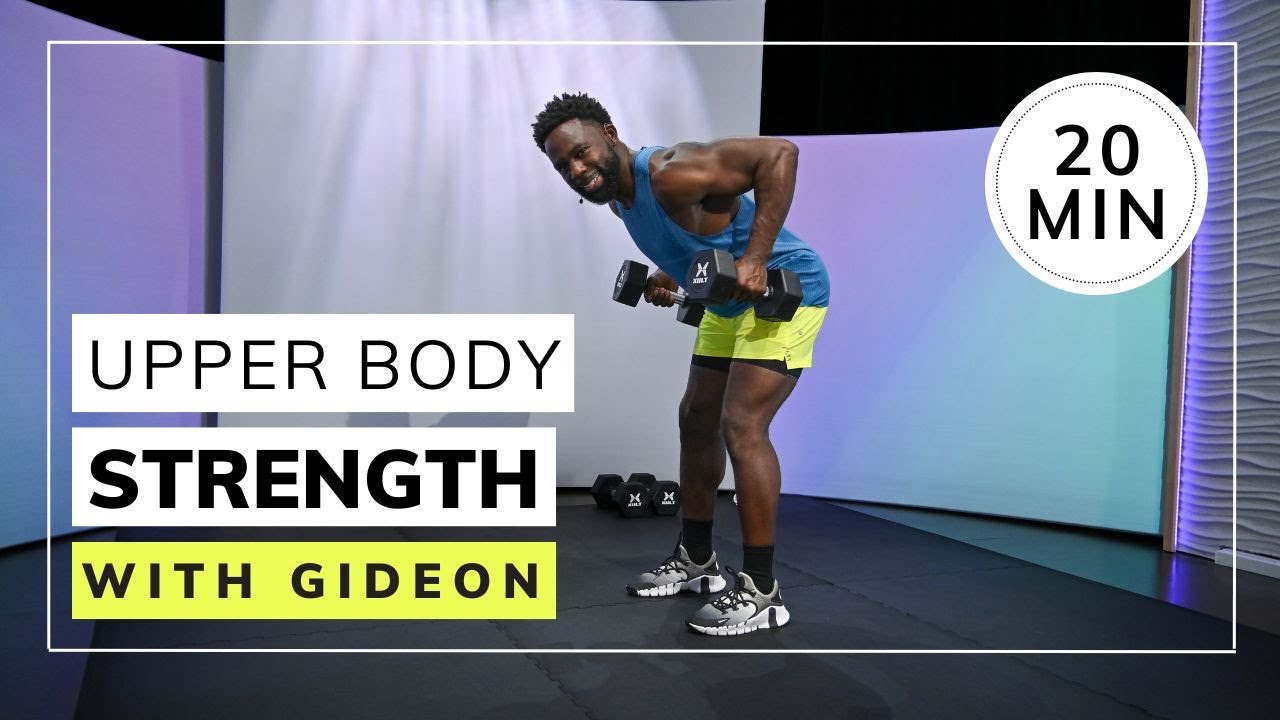 20 Min Upper Body Strength with Gideon A