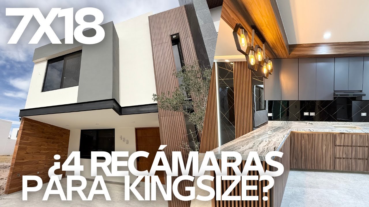 RECÁMARA EN PLANTA BAJA | Distribución muy bien aprovechada en tan solo 126 m2 | Recámaras Inmensas