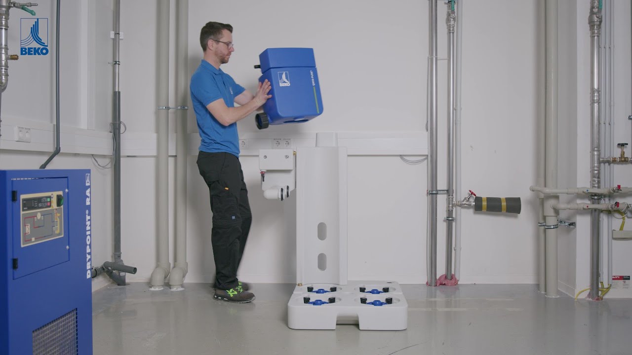 QWIK-PURE oil-water separator - assembly