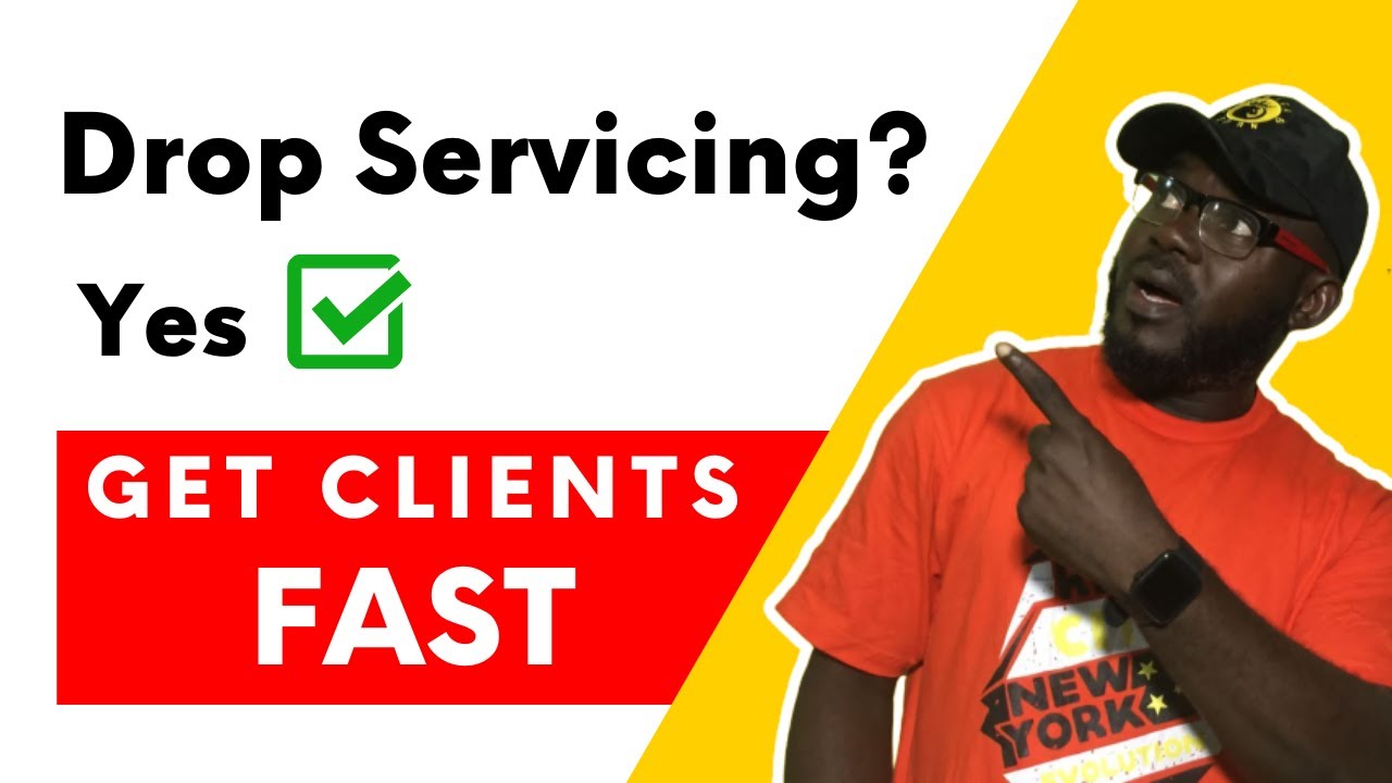 How To Get Your First Drop Servicing Clients | Make Money Online Drop Servicing
