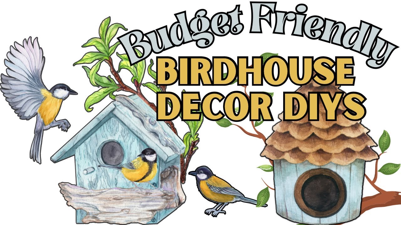 Handcrafted Birdhouse Decor Ideas You NEED To Try TODAY!